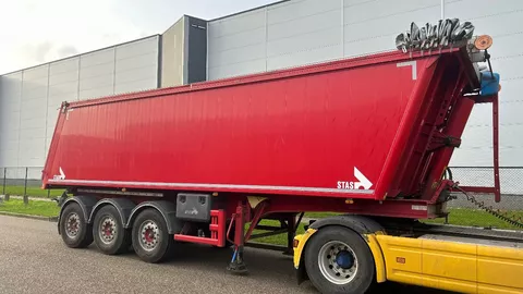 Stas Stas kipper 35m3 Alcoa / graanschuif / ALU / elektrisch zeil