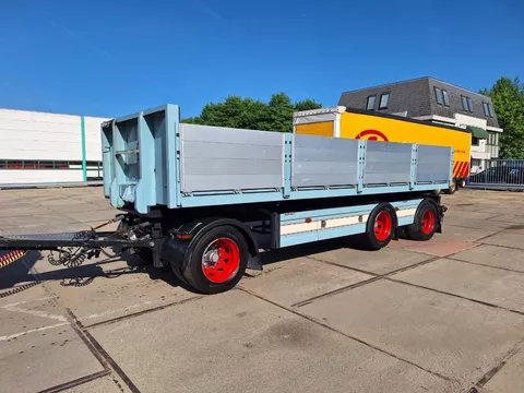 Lako 3 asser  plattebak | aluminium schotten | 30 ton | bpw