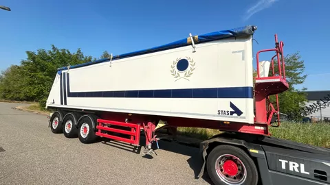 Stas S300CX Kipper | 2x lift axle | 43 m3 | alu | rolzeil | apk